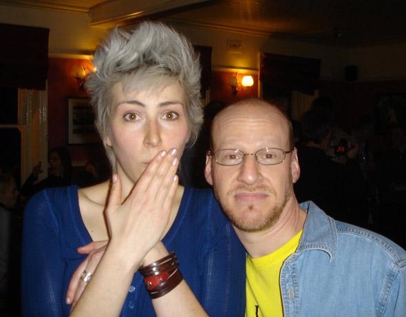 Iszi Lawrence and Phil Plait