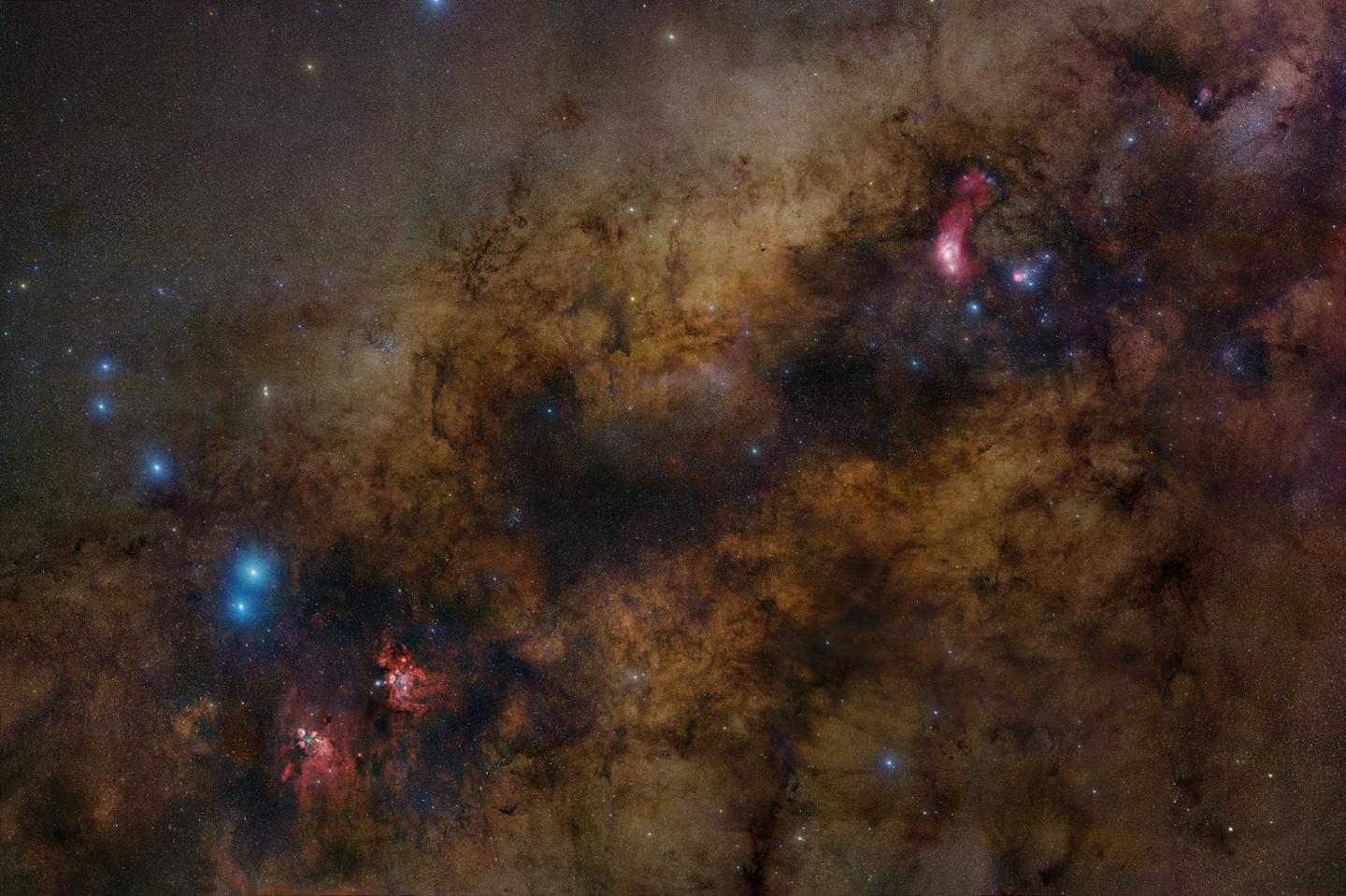 Milky Way center
