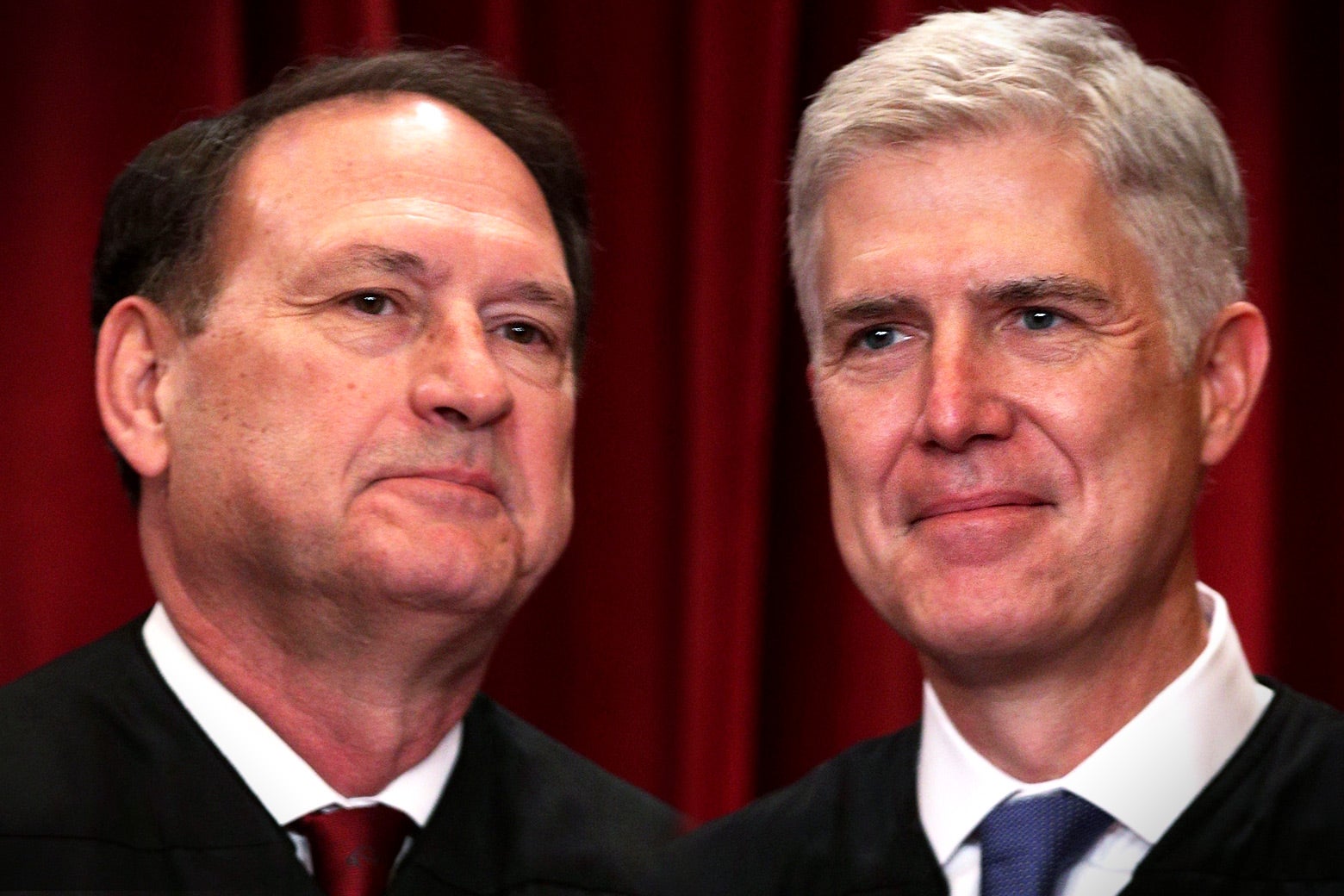 Supreme Court Justices Samuel Alito and Neil Gorsuch.