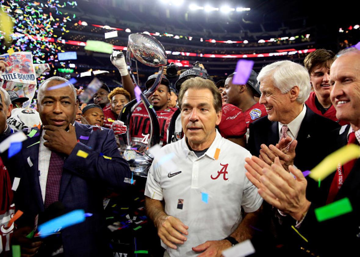 Is Nick Saban the greatest college football coach of all time?