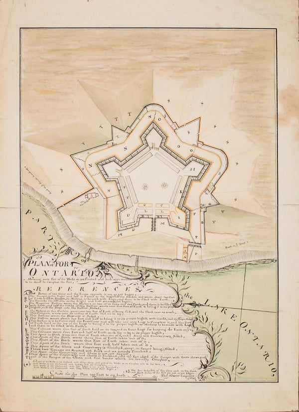 History of fortifications: British forts in the American colonies.