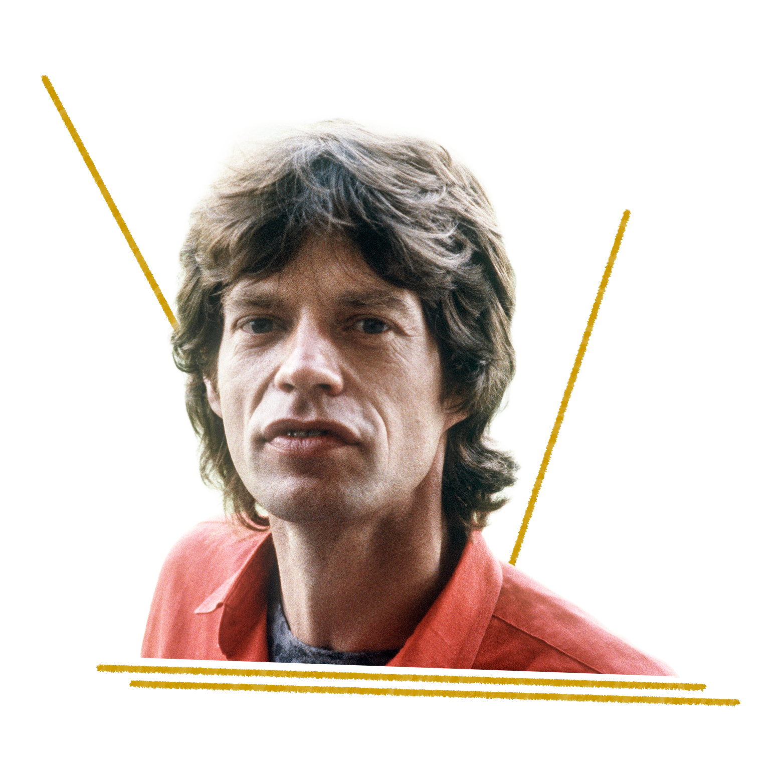 Mick Jagger.