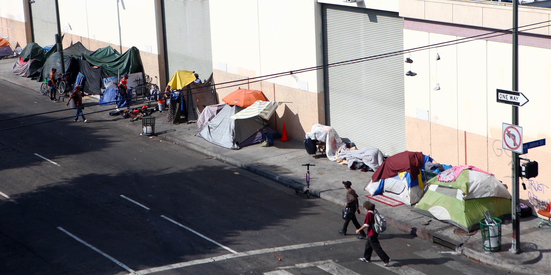 Homelessness in Koreatown: a parallel neighborhood of unhoused people ...