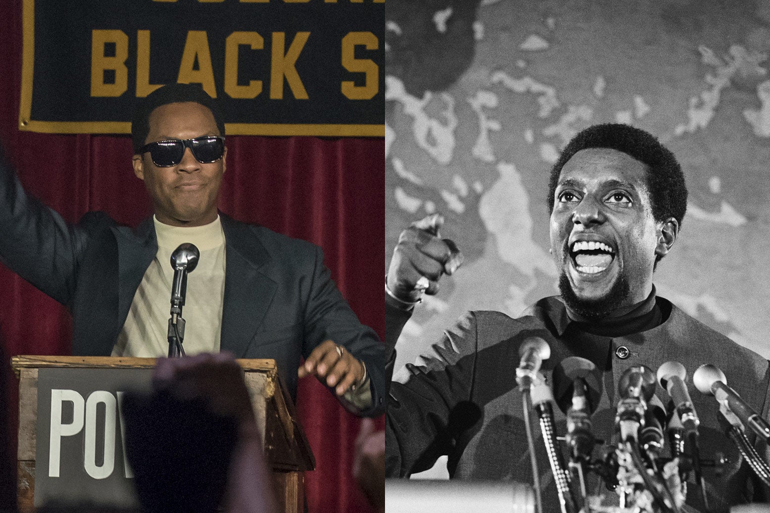 Corey Hawkins as Kwame Ture, Kwame Ture in Washington in 1970.