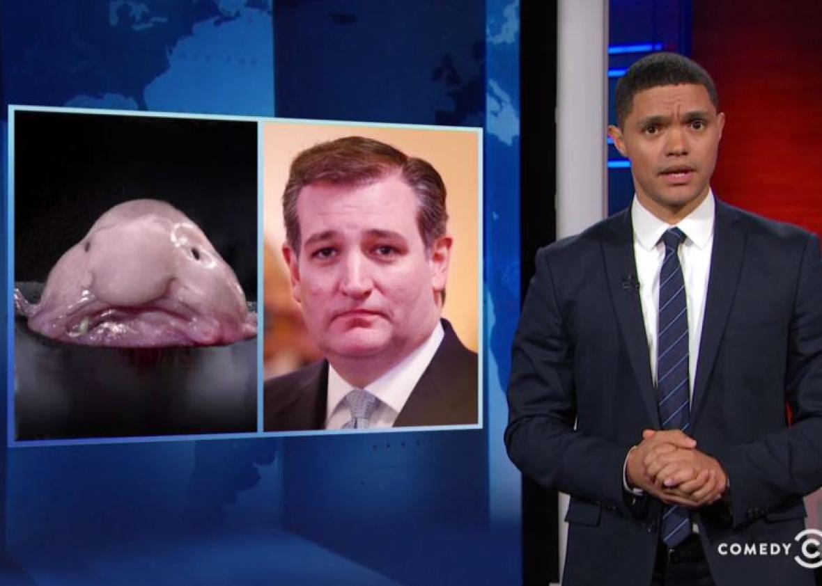 The Daily Shows Trevor Noah Talks Ted Cruzs Trump Rant VIDEO