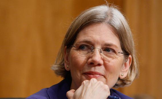 Congressional Oversight Panel chair Elizabeth Warren.