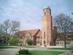 Cranbrook Tower and Quadrangle.