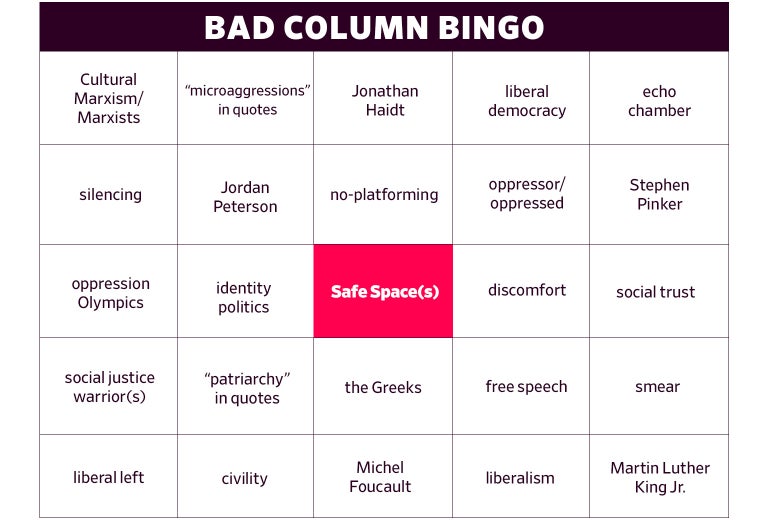 Bad Column Bingo