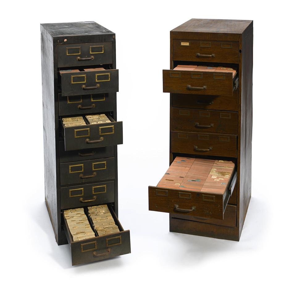 Berle's file cabinets