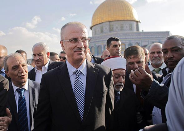 Palestinian Prime Minister Rami Hamdallah