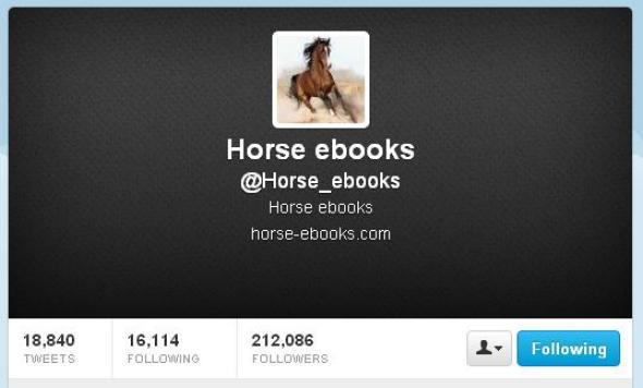 Horse_ebooks Twitter