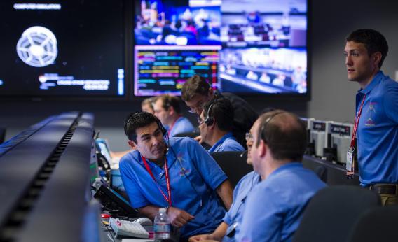 NASA JPL control room