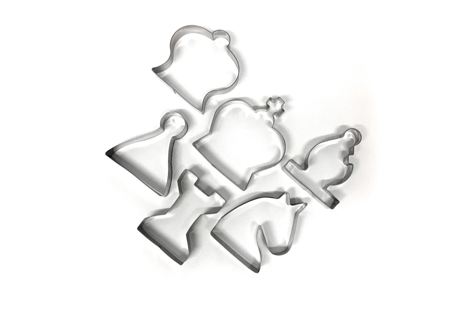 Chess cookie cutters