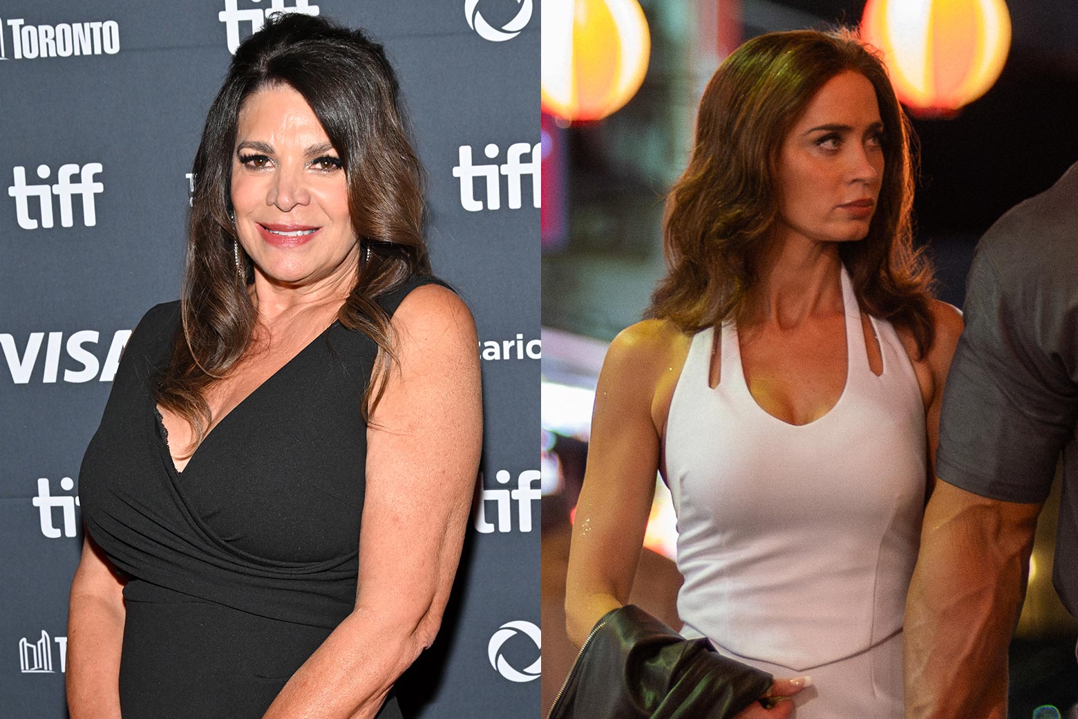Dawn Staples en Emily Blunt.