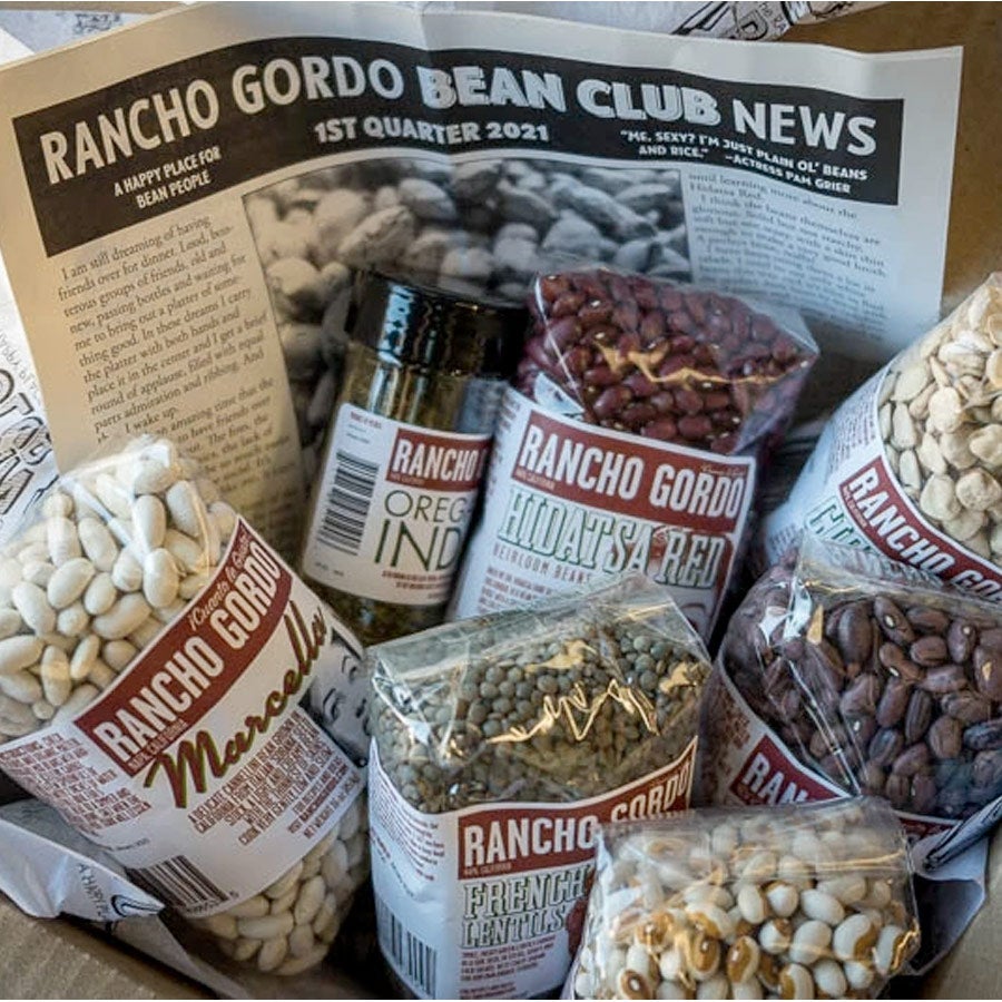 Rancho Gordo beans.