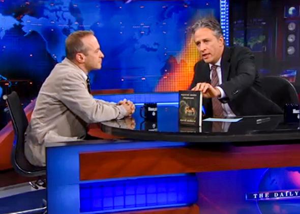 David Sedaris appears on The Daily Show with Jon Stewart