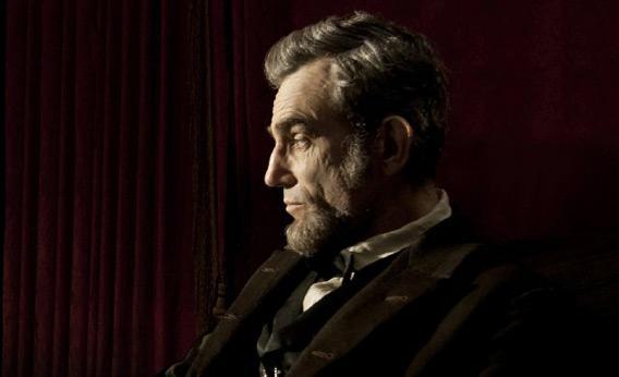 Daniel Day-Lewis as President Abraham Lincoln in “Lincoln”