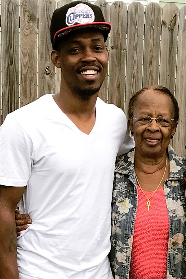 Anthony and Antoinette smiling