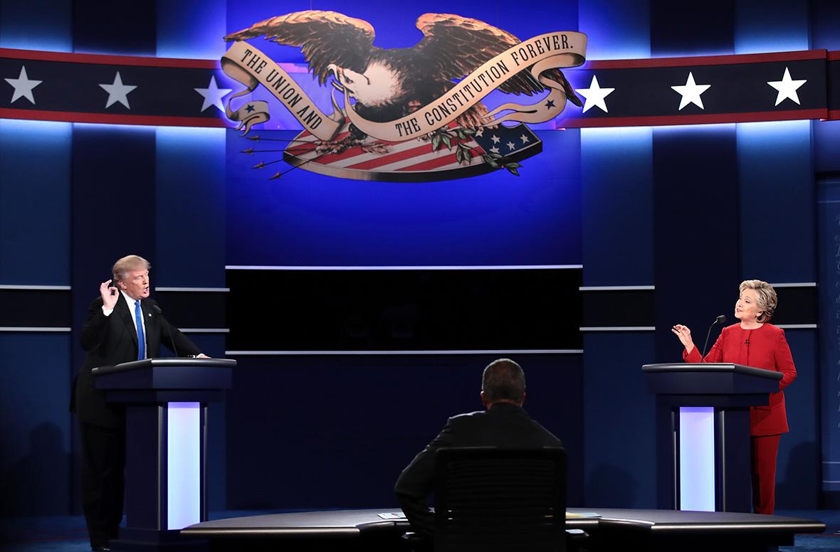 Trump Clinton debate 1