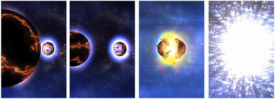 Neutron stars merging can also create a GRB.