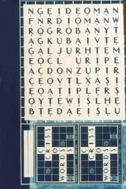 Criss-Cross Words, Alfred Butts' prototype for Scrabble.