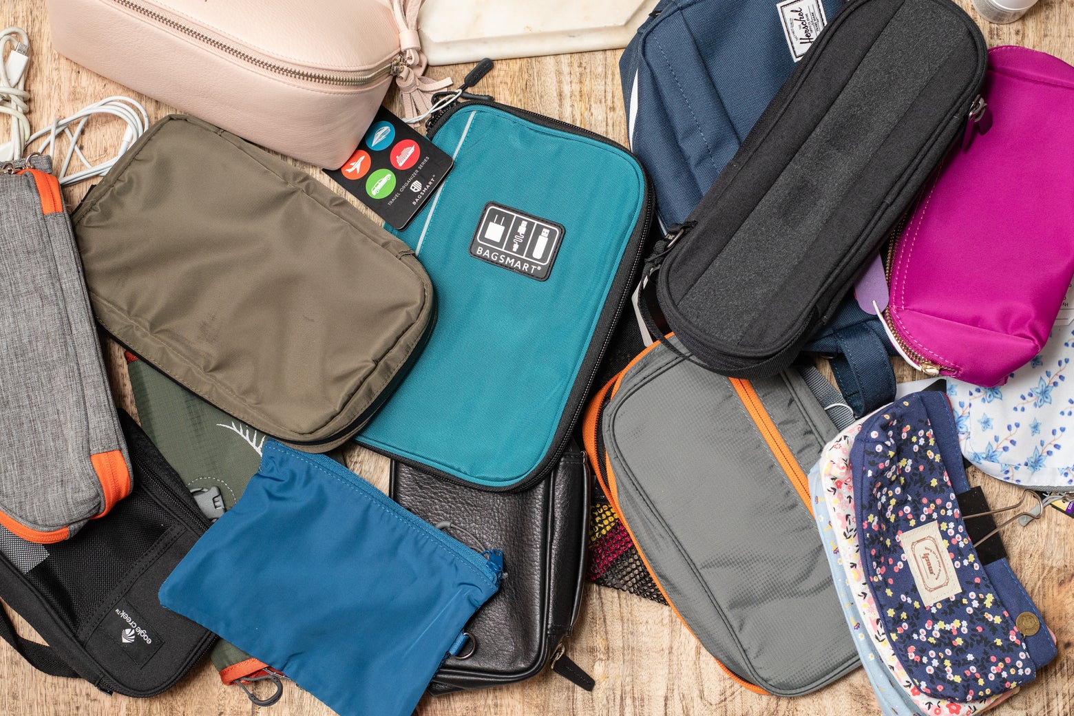 17 Stories Travel Makeup Bag Small Cosmetic Bag Organizer Case
