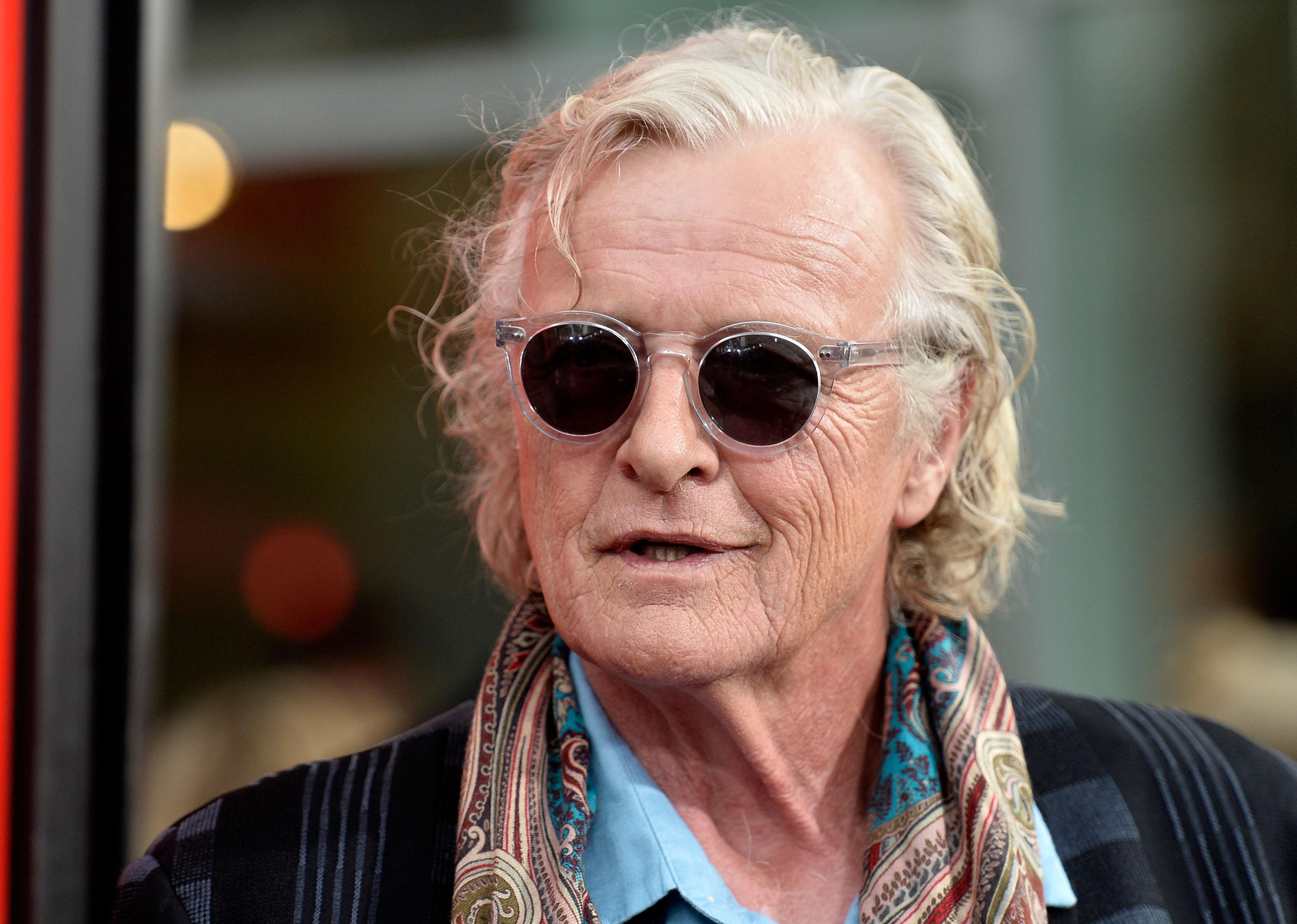 Rutger Hauer attends the premiere of HBO's 'True Blood' Season 6 in 2013.