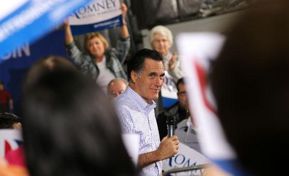 Mitt Romney in Wisconsin. 