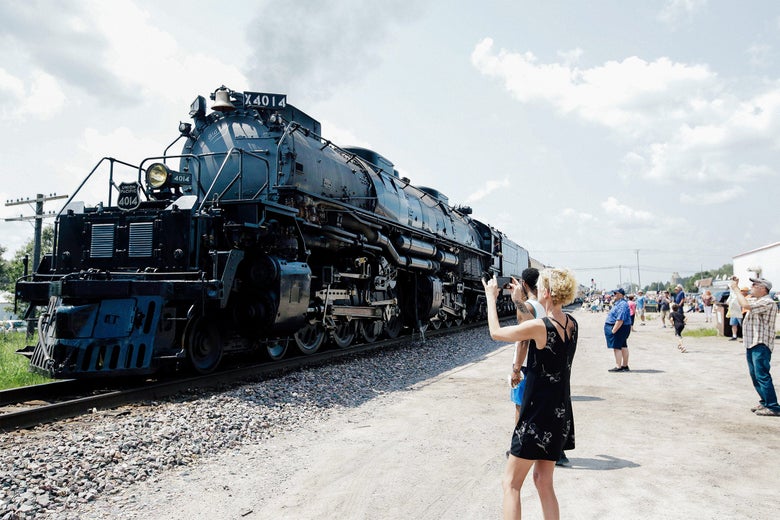 The Big Boy Locomotive From Union Pacific Is Crossing America