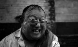 Laurence R. Harvey in The Human Centipede II.