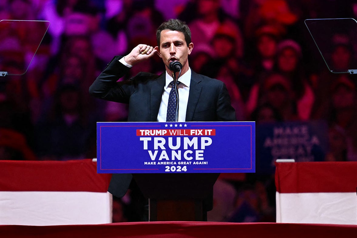 Tony Hinchcliffe’s Trump rally set had Tim Walz asking, “Who is that jackwad?” I’ll explain.