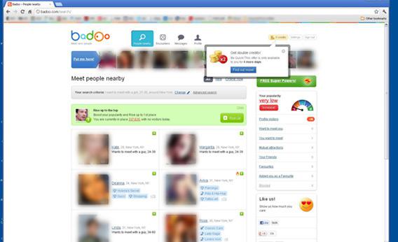 Badoo Website.