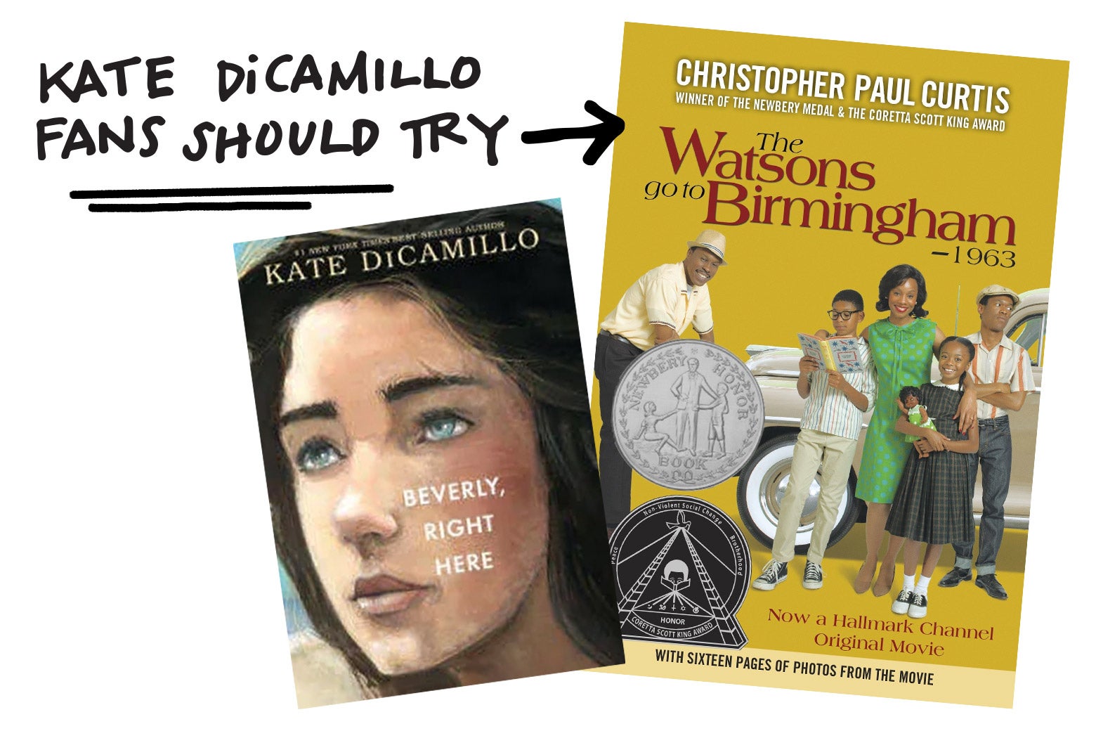 Kate DiCamillo fans should try The Watsons Go to Birmingham–1963