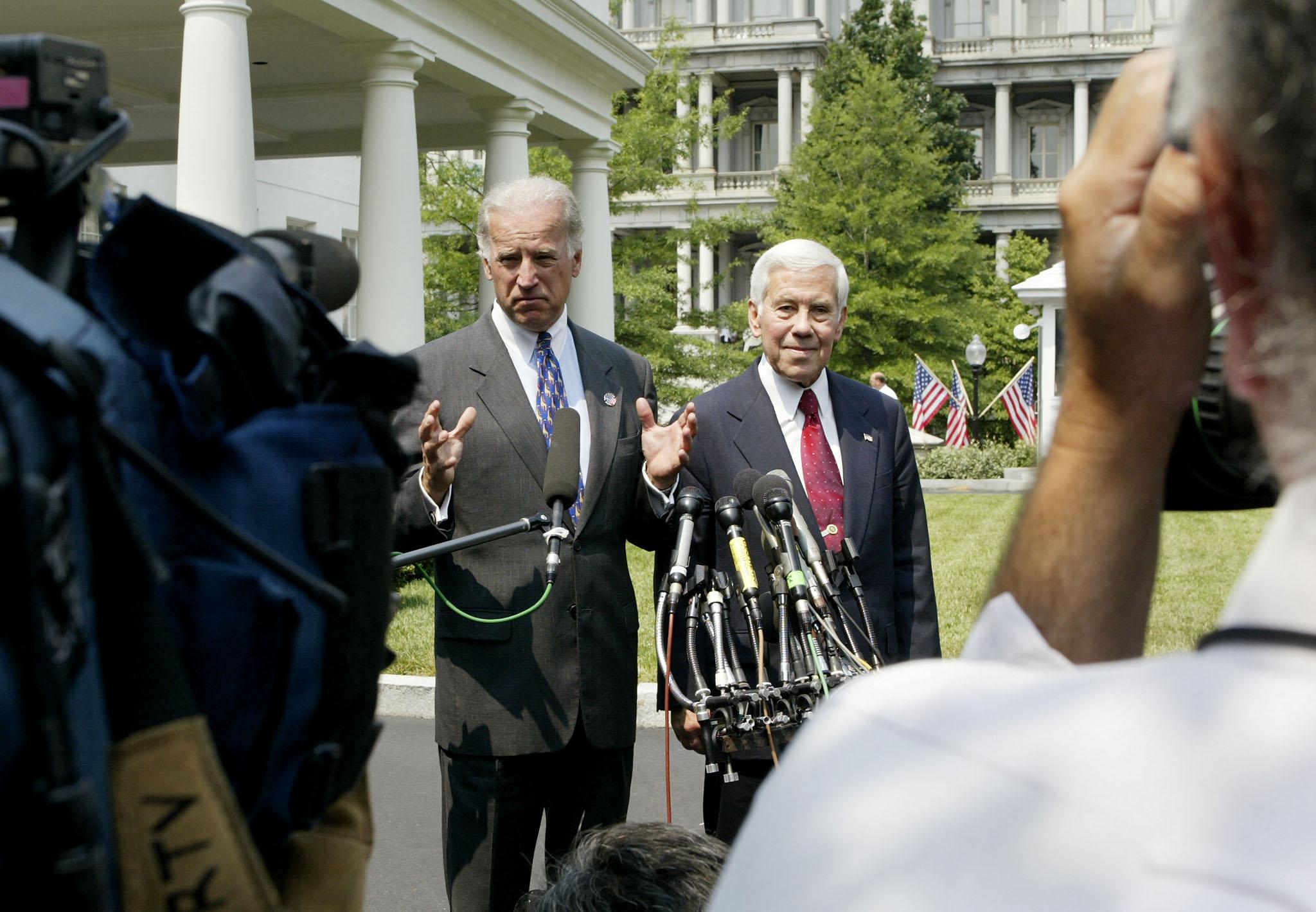 How Joe Biden Went After a Middle Road to the Iraq War