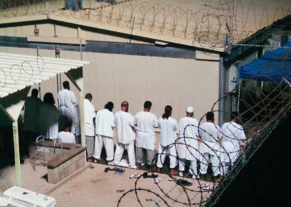 Detainees at Gauntanamo Bay