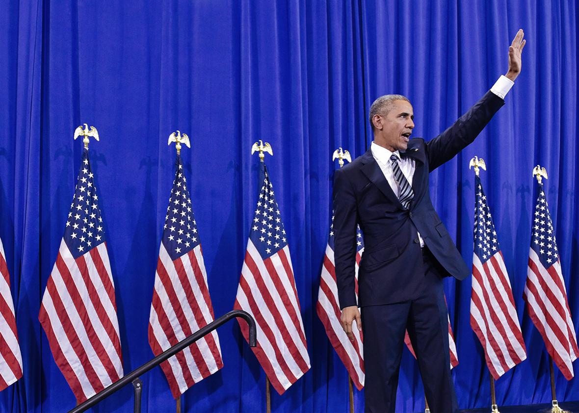 Obama’s Final National Security Speech Was About The Man He Wouldn’t Name.