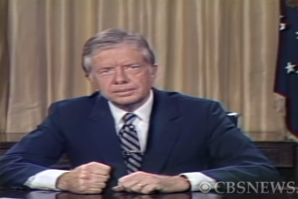 Jimmy Carter Wanted Us To Stop Climate Change