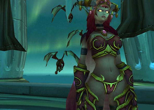 Alexstrasza avatar in World of Warcraft.