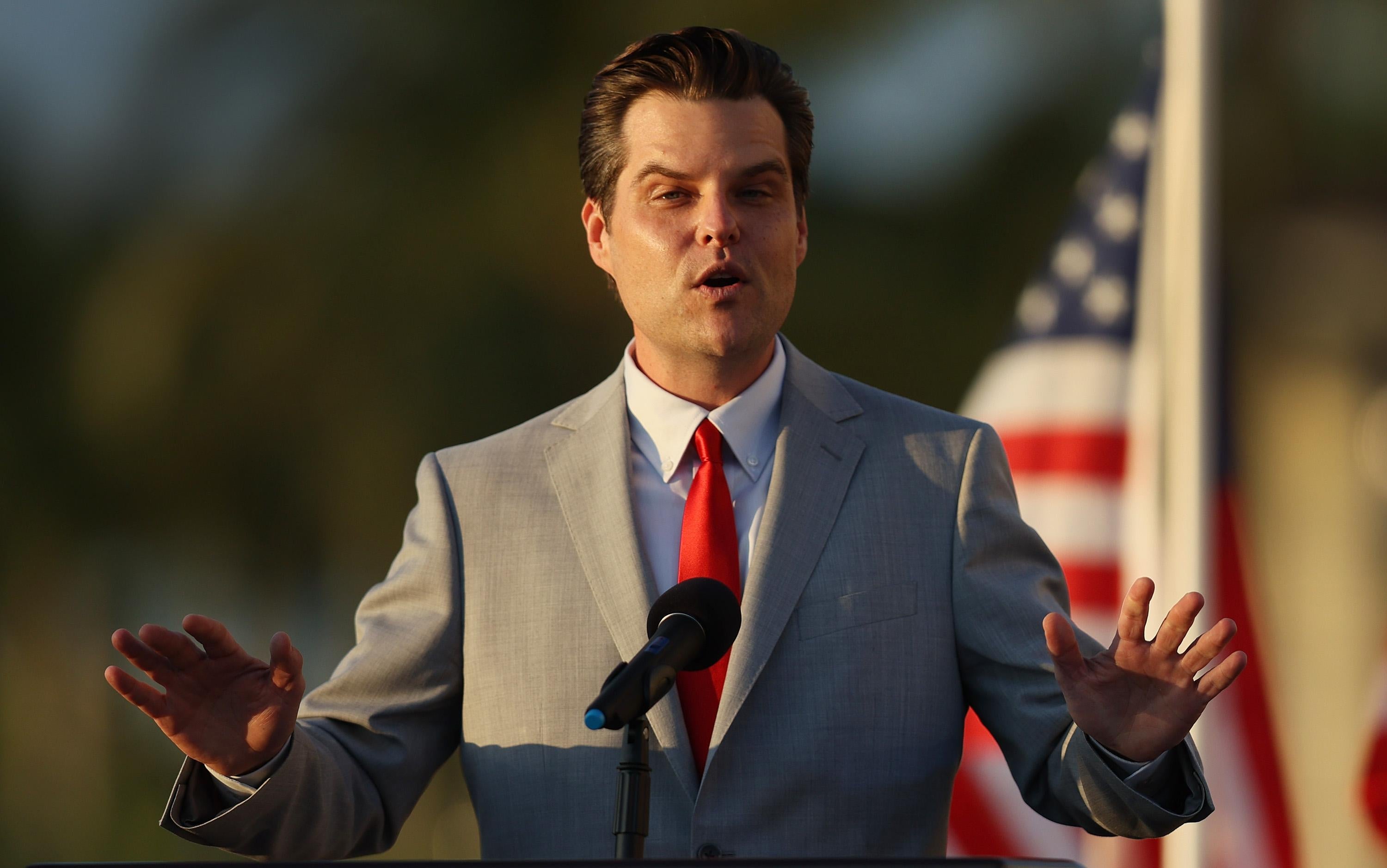 Matt Gaetz Paints Himself As Victim In Defiant Speech After House ...