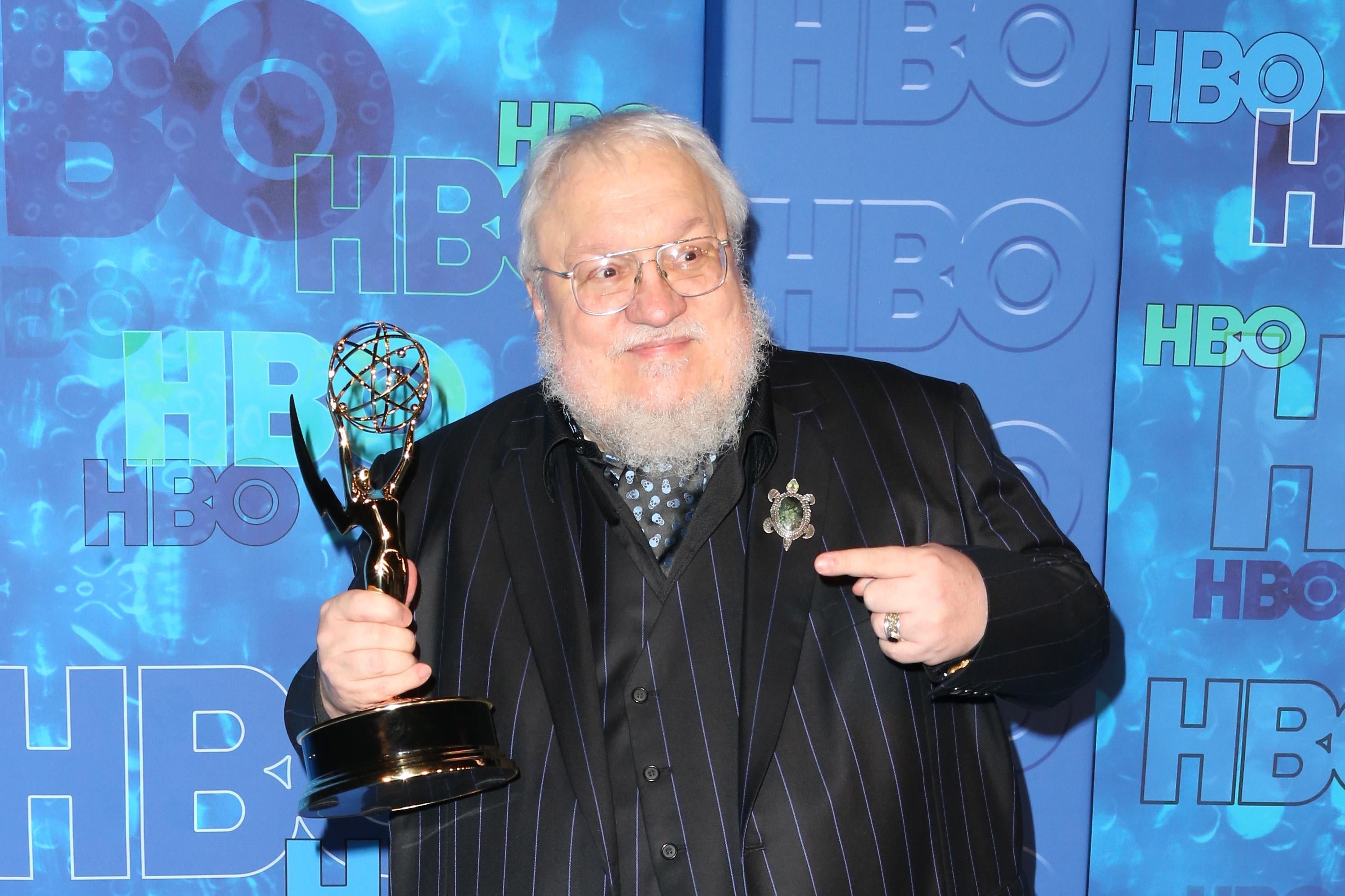 Author George R. R. Martin attends HBO's Official 2016 Emmy After Party at The Plaza at the Pacific Design Center on September 18, 2016 in Los Angeles, California.
