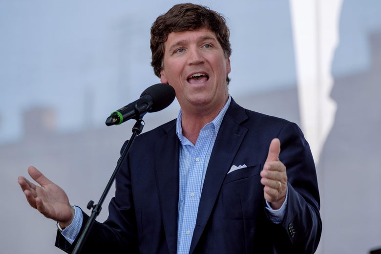 Tucker Carlson Is Deflecting Tucker Carlson Is Deflecting