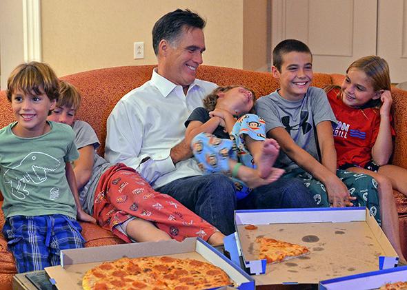 Mitt Romney & Grandchildren