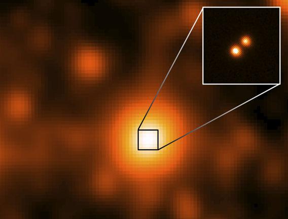 Image of third closest stars to the Sun