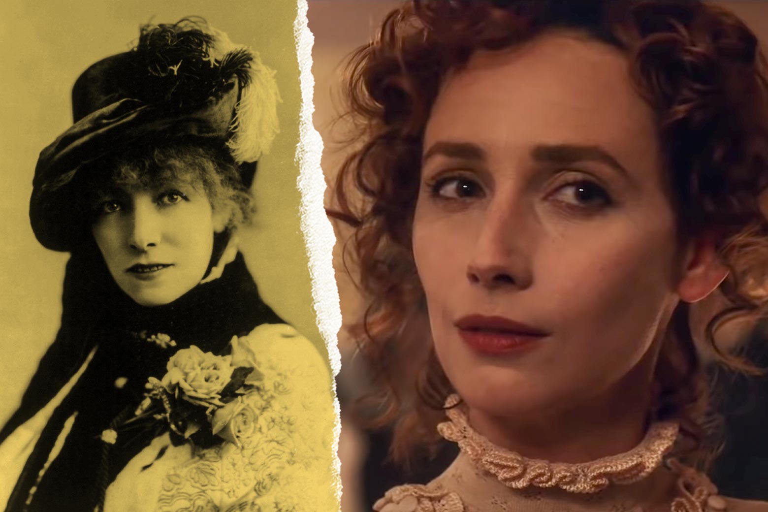 Sarah Bernhardt and Rebecca Dayan.