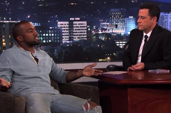 Kanye West on Jimmy Kimmel Live!