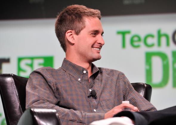 Snapchat's Evan Spiegel just turned down $3 billion reasons to smile.