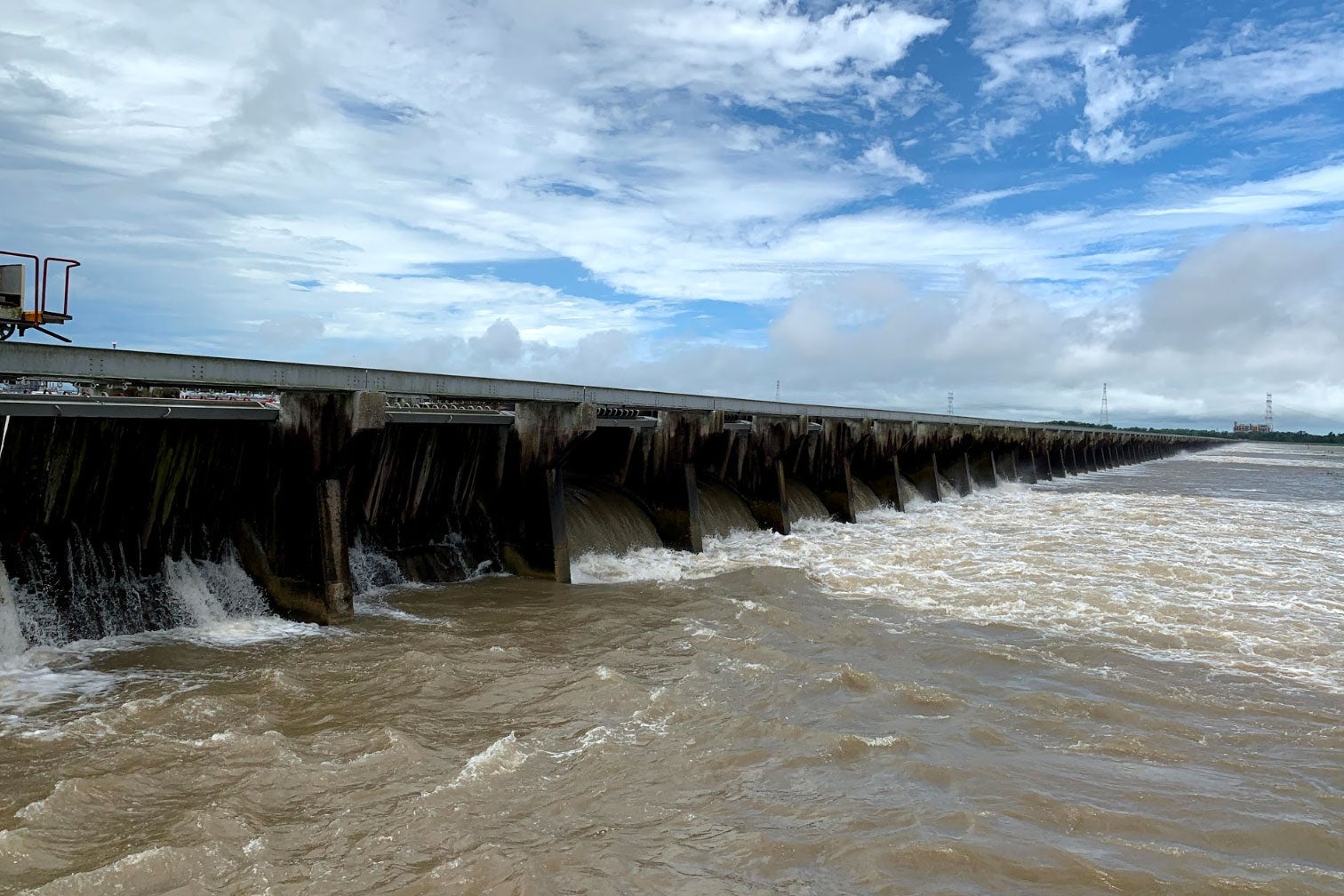 The Mississippi River at New Orleans has never been so high for so long.