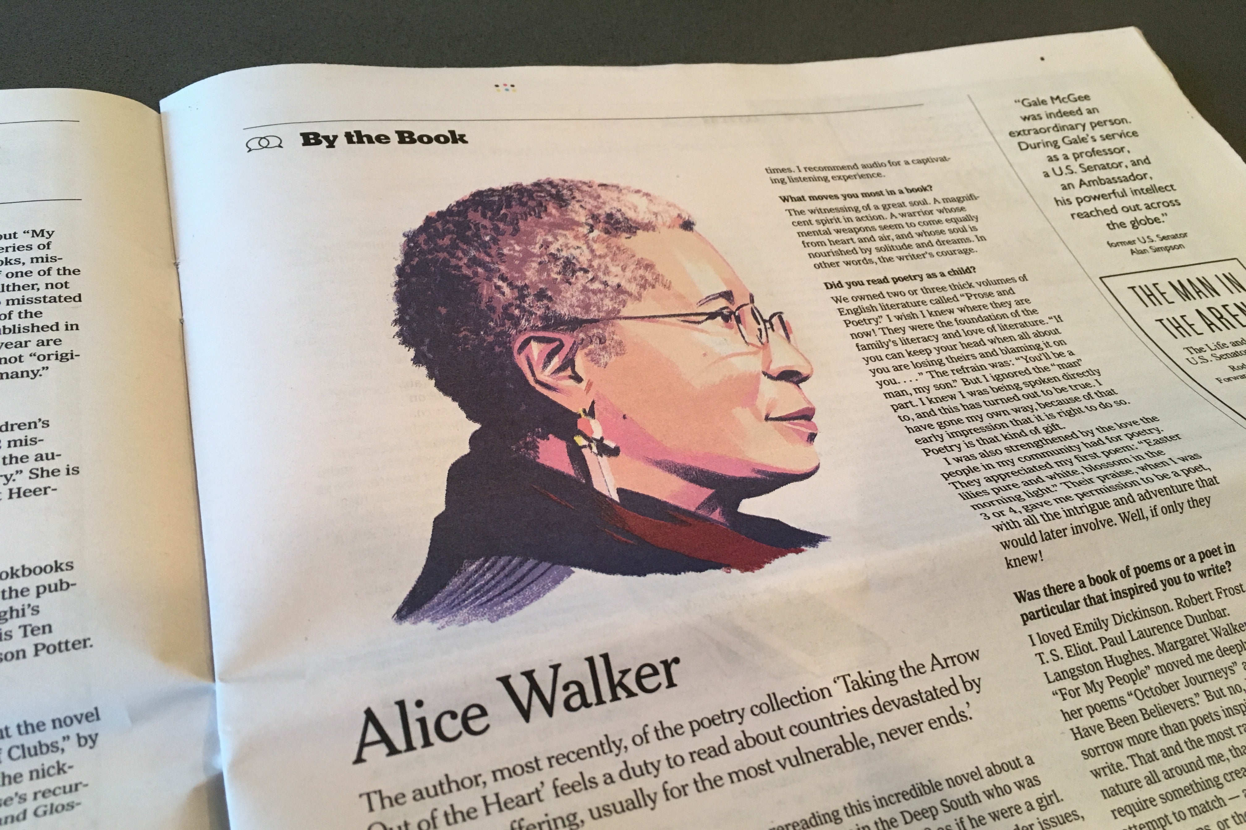 The New York Times Book Review "By the Book" interview with Alice Walker.