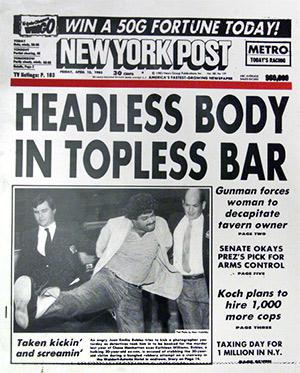 Headless Body in Topless Bar&quot; writer dies. But why was that headless body there?