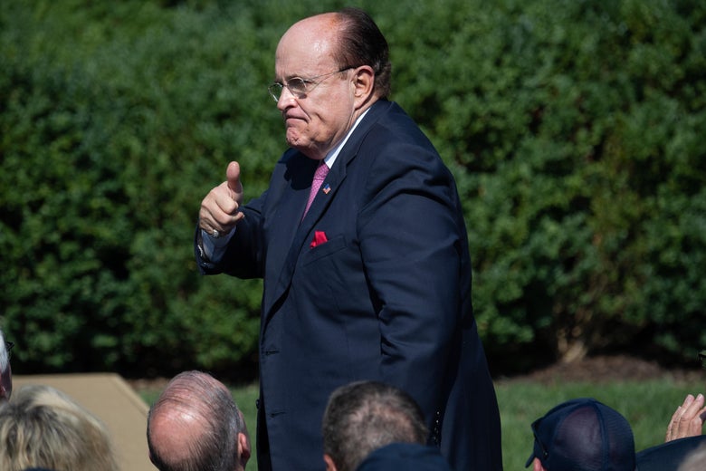 Trump Defends Giuliani Amid Reports He Is Under Criminal Investigation thumbnail